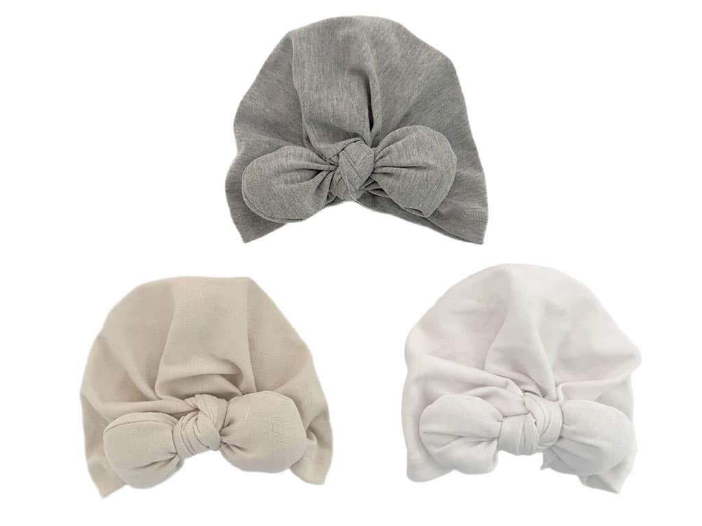 توربان نوزادی طرح پاپیون توپی پاپو papo