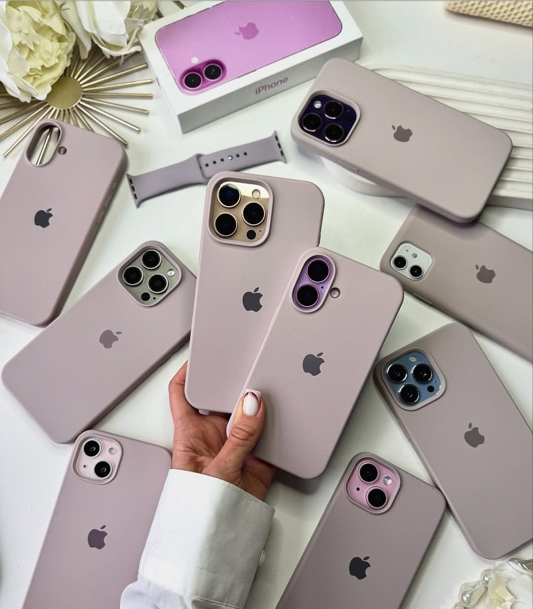 قاب سیلیکونی اورجینال بدون محافظ لنز لوندر