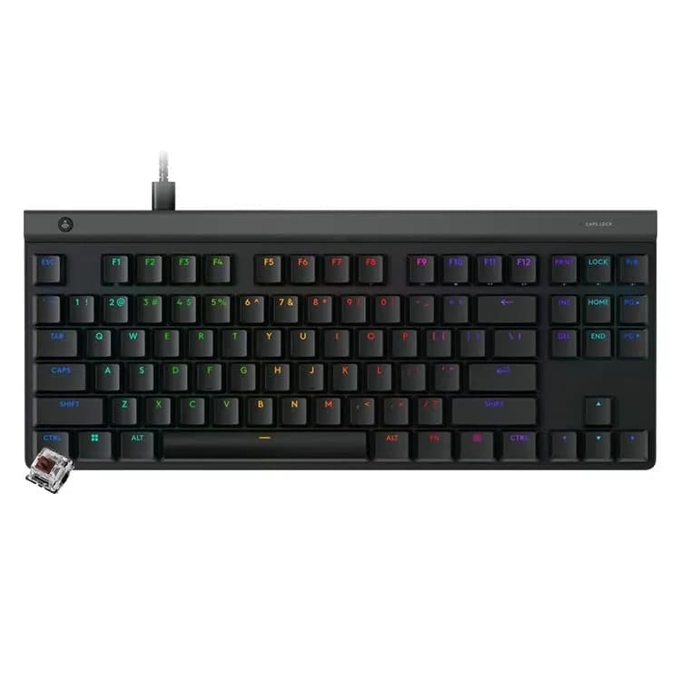 کیبورد گیمینگ لاجیتک Logitech G515 TKL - سوییچ قهوه ای