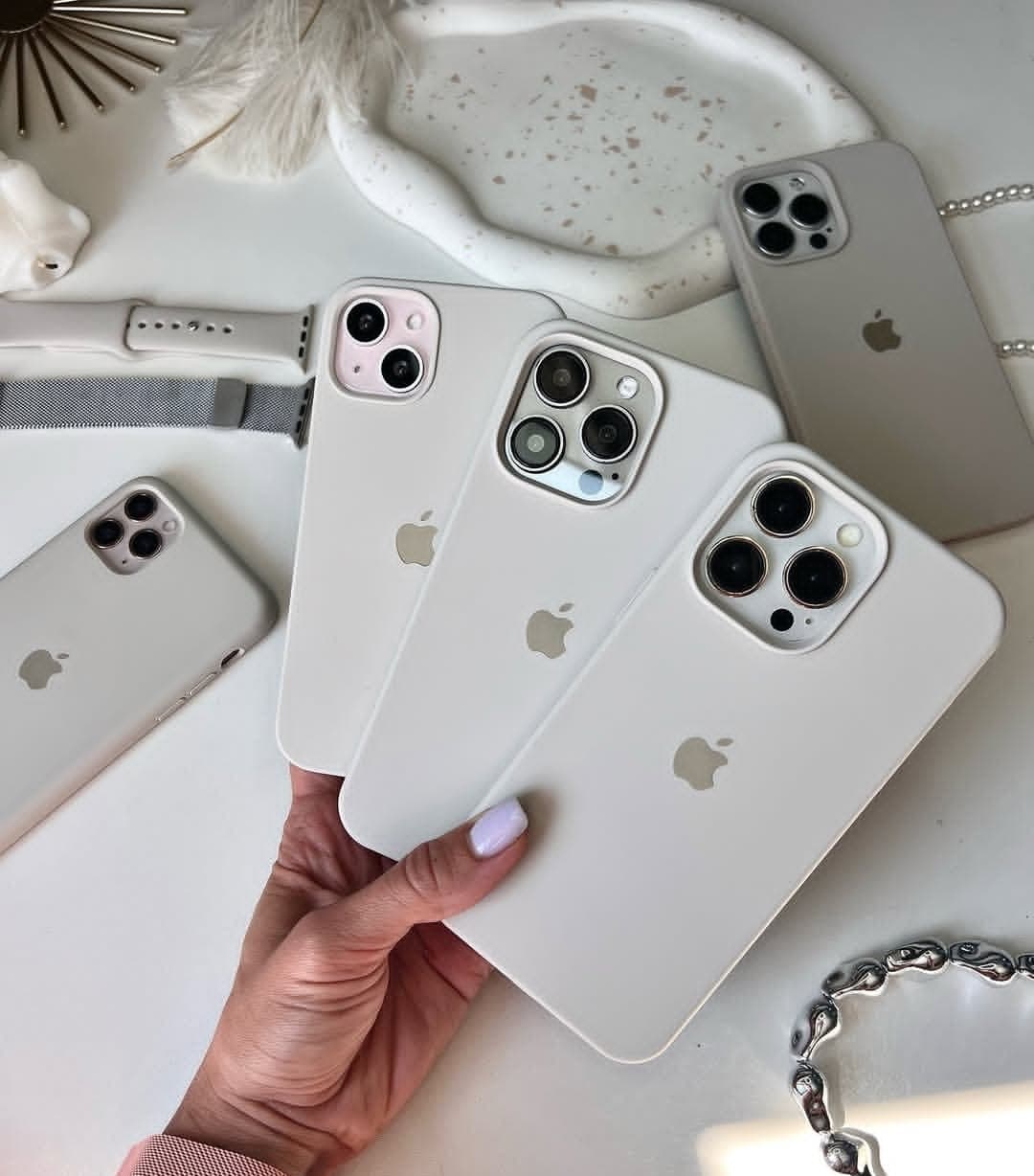 قاب سیلیکونی اورجینال بدون محافظ لنز استون