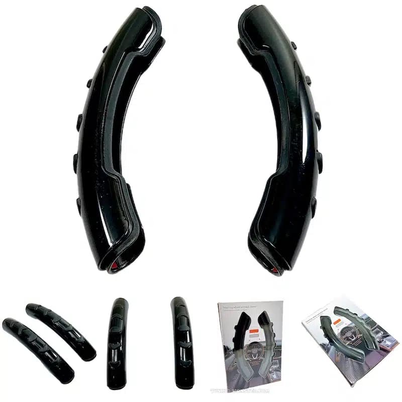 کاور فرمان خلبانی ۲ تیکه مشکی مدل تسلا