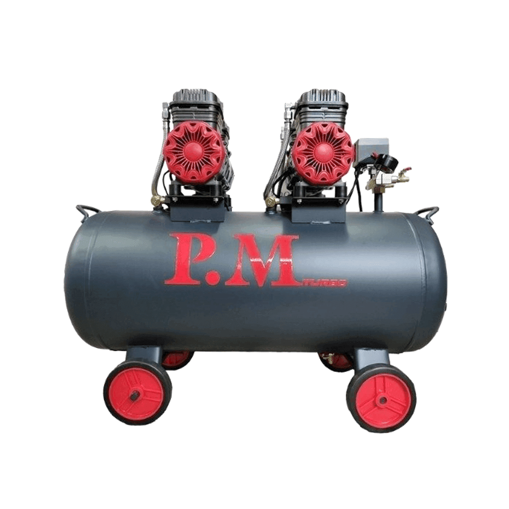 پمپ باد سایلنت توربو پی ام 100 لیتری مدل TM100