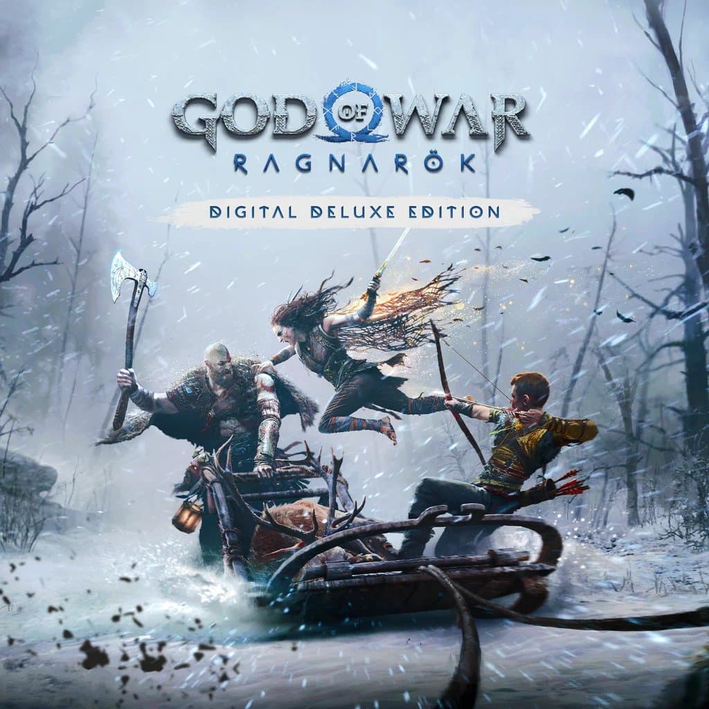 بازی God of War Ragnarok Digital Deluxe Edition اکانت قانونی PS4