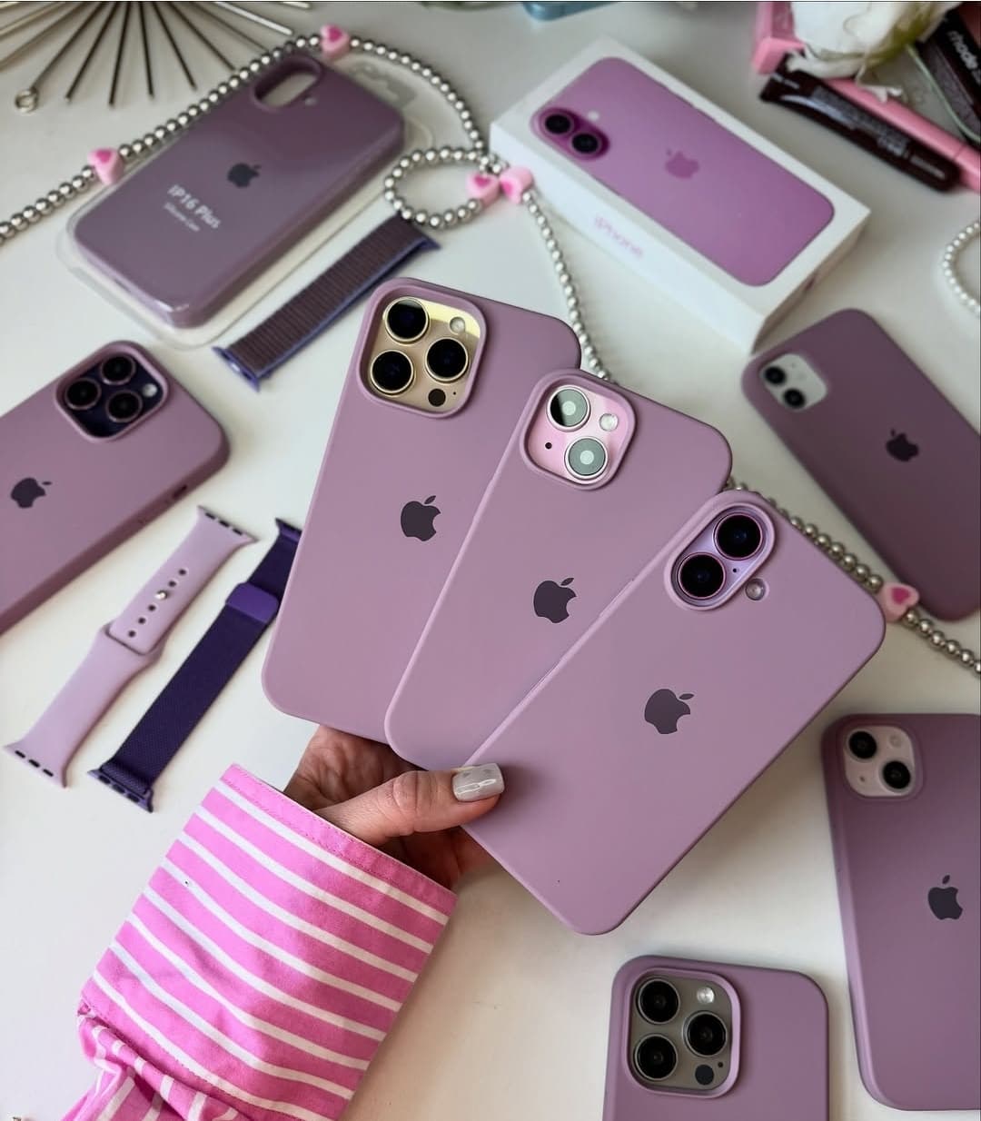 قاب سیلیکونی اورجینال بدون محافظ لنز ارغوانی