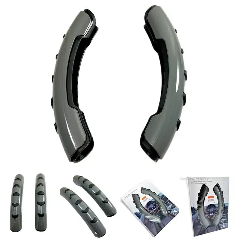 کاور فرمان خلبانی ۲ تیکه خاکستری مدل تسلا