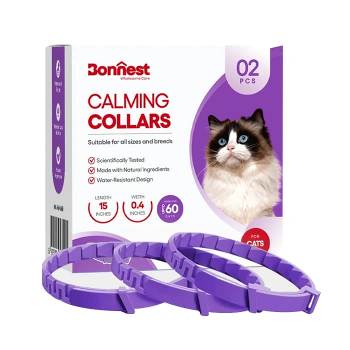 قلاده آرامش بخش گربه بونست Bonnest بسته 2 عددی