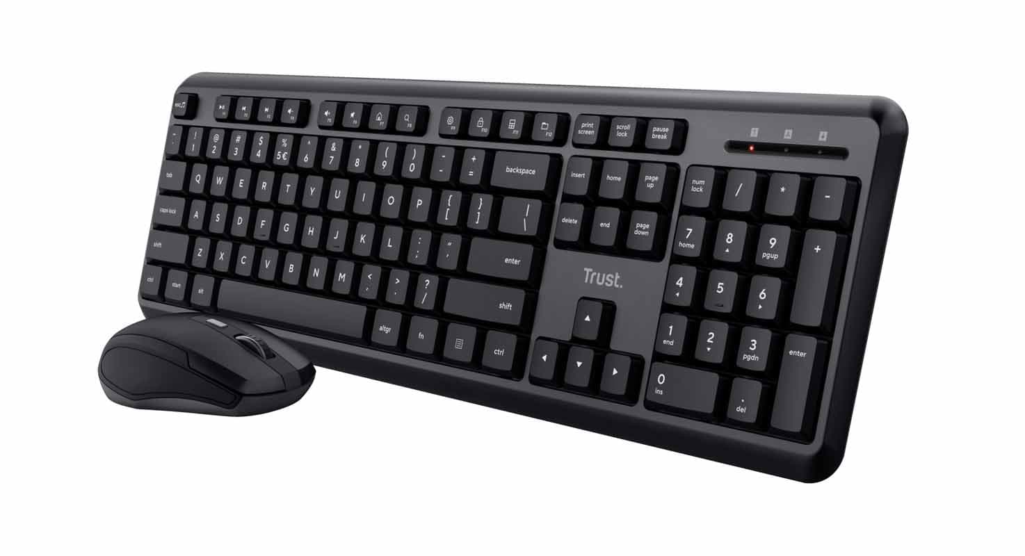 کیبورد تراست Trust Ody Wireless Keyboard and Mouse Set