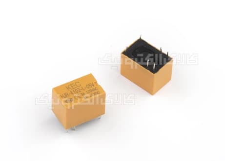 رله بوبین وسط 5 ولت 1 کنتاکت 3 آمپر KEC | HJR-4102-L-5VDC