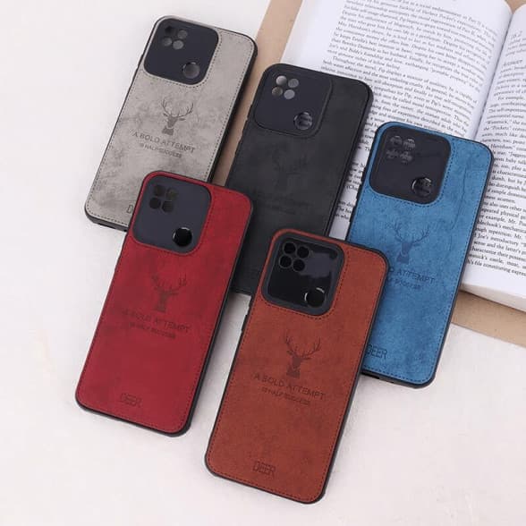 قاب چرمی طرح گوزن Xiaomi Redmi 10A / 9C