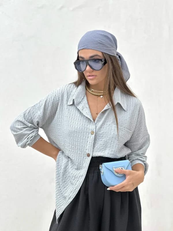 شومیز پارچه مراکشی الوندی