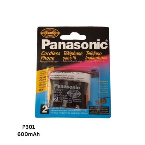 باتری تلفن بیسیم پاناسونیک مدل P301 تایپ ۲