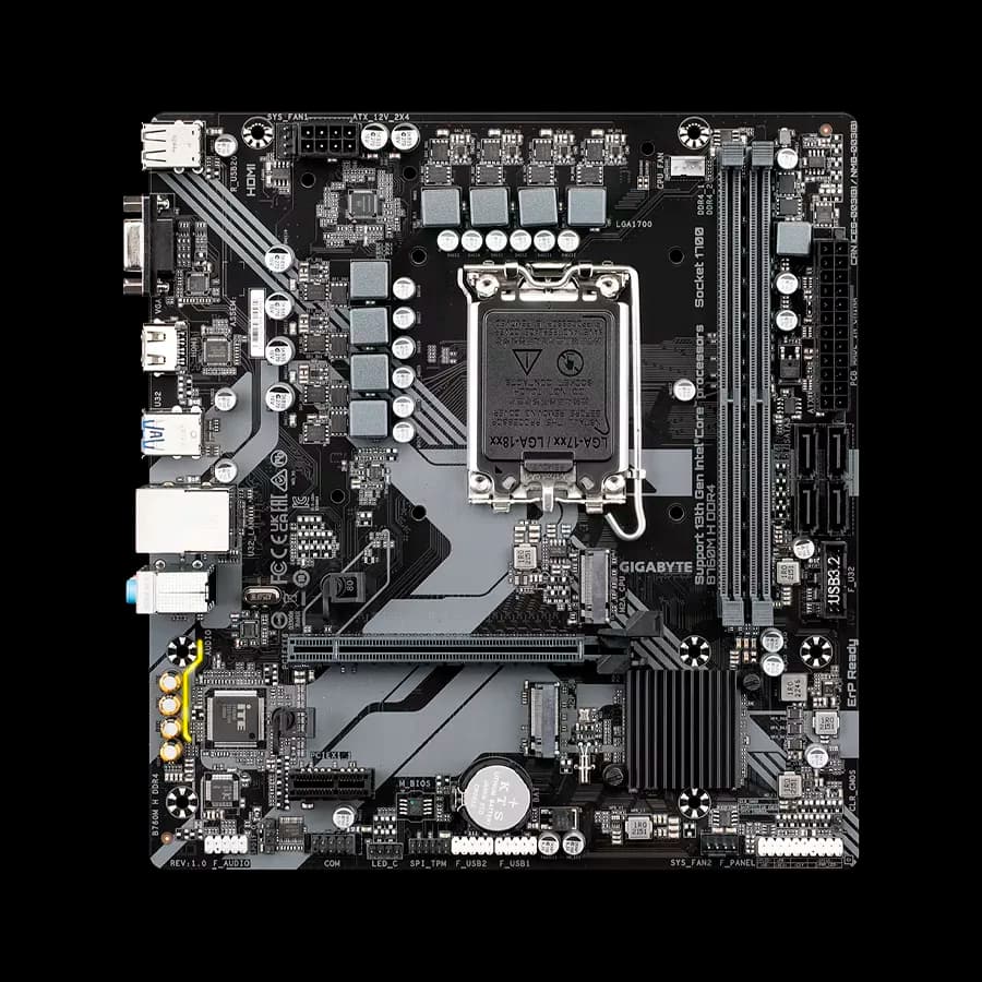 مادربرد گیگابایت B760M H DDR4