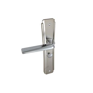 دستگیره پلاک سربی مدل 4423 سرویس چپ کروم آروین کلون