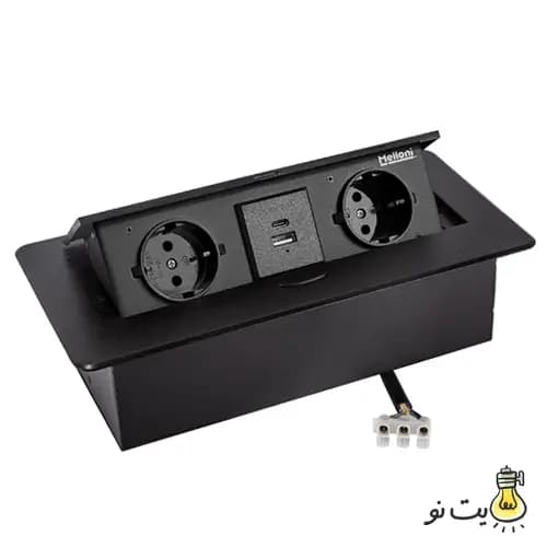 پریز توکار ملونی مدل 10090