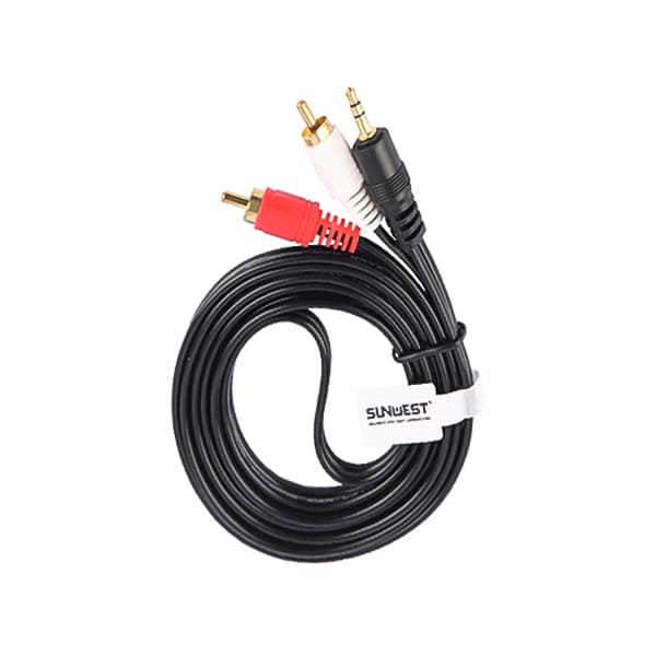 کابل صدا ۱ به ۲ SUNWEST طول 1.5 متر