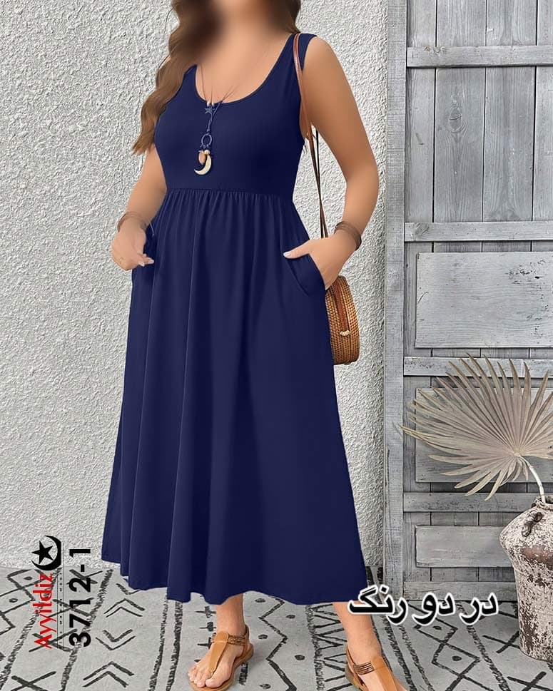 پیراهن / زیر سارافون/ راحتی زنانه سایز بزرگ کد 3712