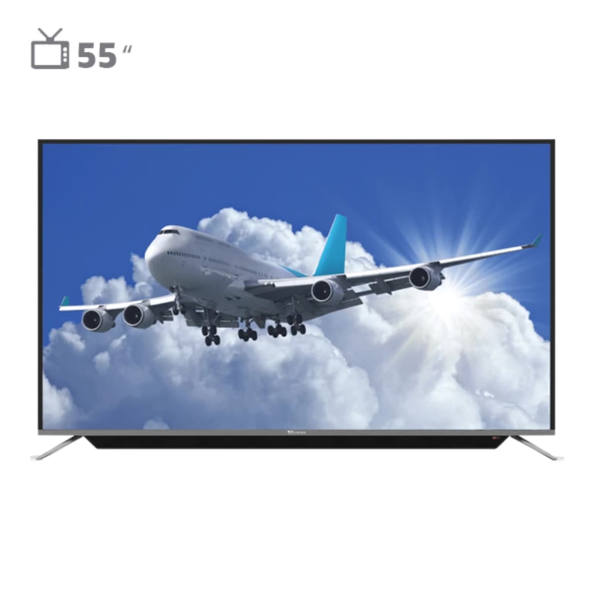 تلویزیون هوشمند بویمن 55 اینچ مدل 55JAEX6100UWS