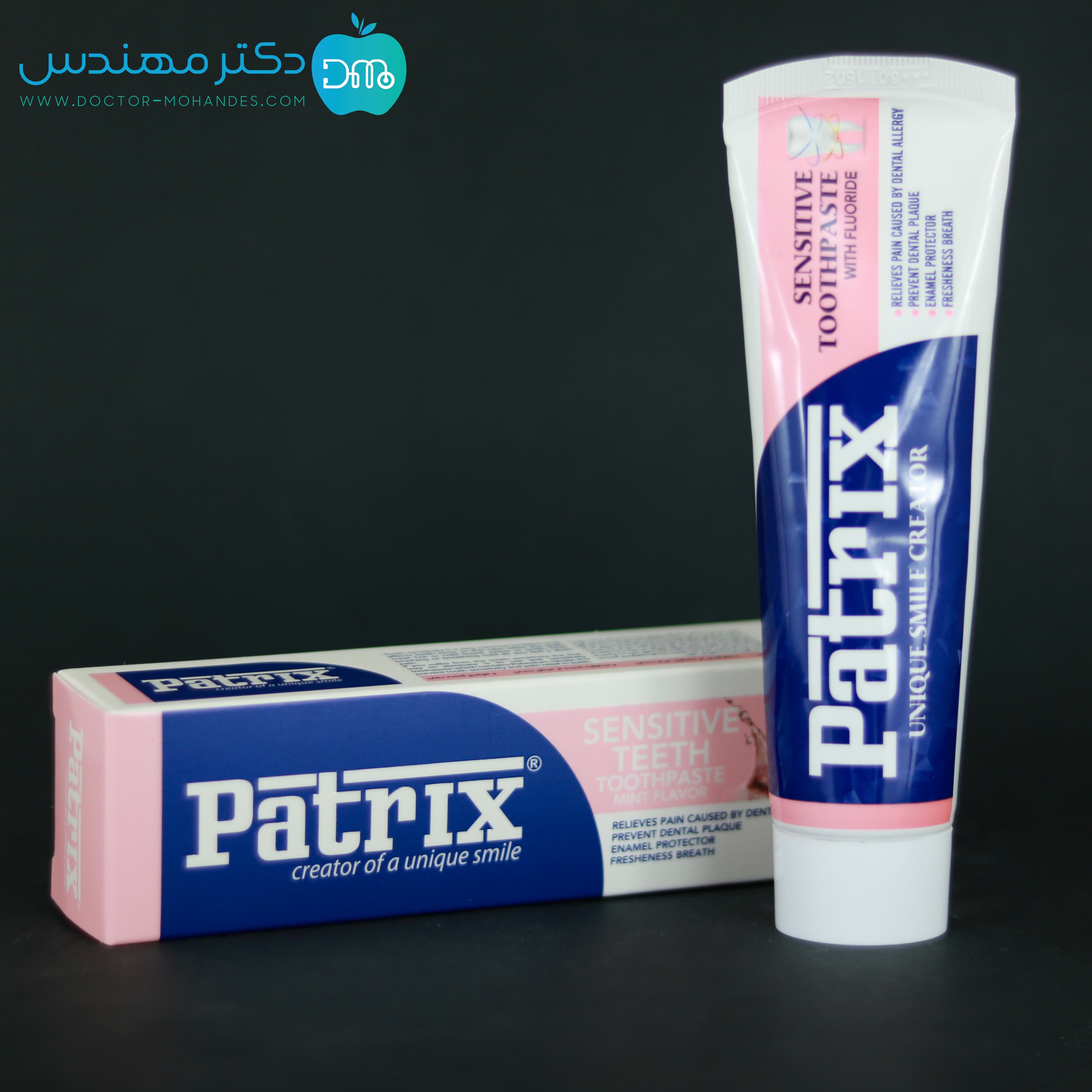 خميردندان حساس 120 گرم پاتريكس 637