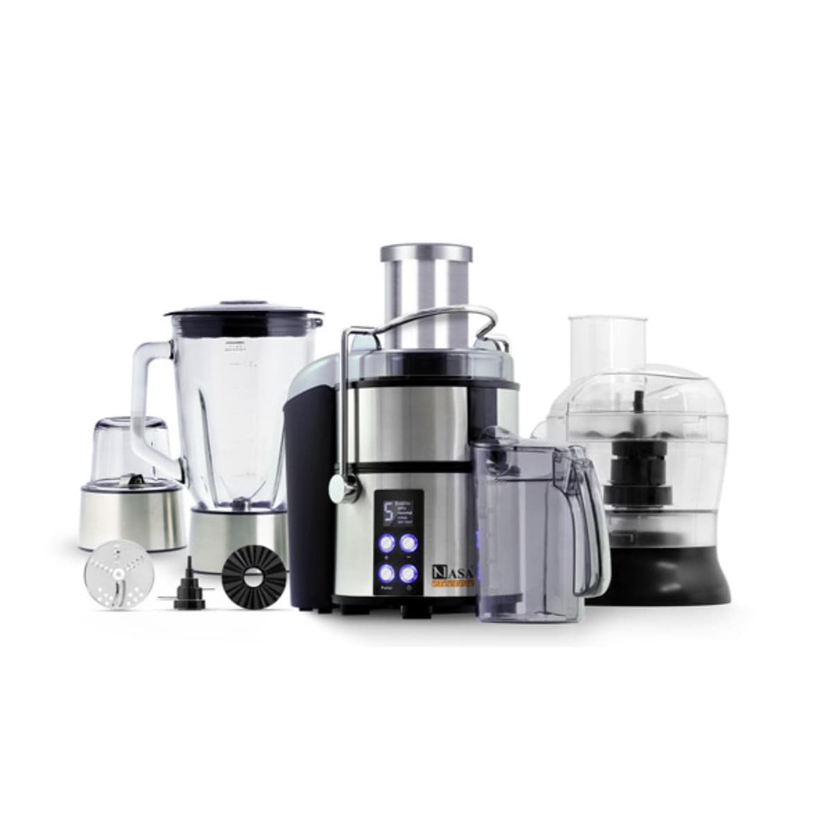 آبمیوه گیری چهار کاره ناسا الکتریک مدل NS-915