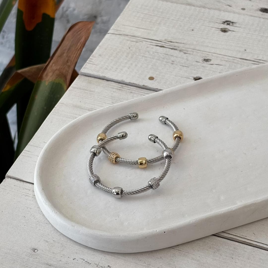 دستبند بنگل طرح دیوید یورمن کد B299