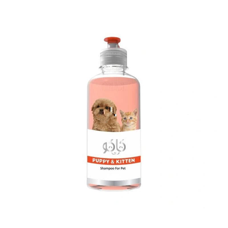 شامپو نوزاد سگ و گربه کاکو Kako Kitten & Puppy Shampoo حجم 800 میلیلیتر