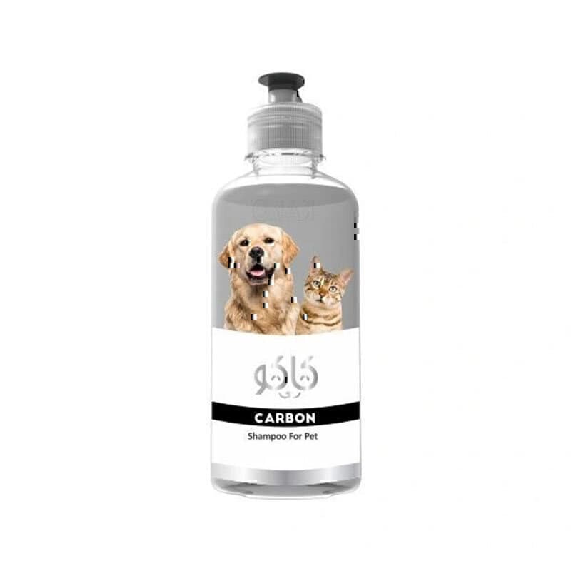 شامپو سگ و گربه کاکو با عصاره کربن Kako Carbon Shampoo For Pet حجم 300 میلیلیتر