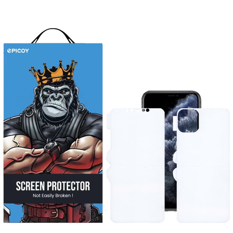 محافظ صفحه نمایش و پشت گوشی اپل iPhone 11 Pro Max اپیکوی مدل Hydrogel-cover