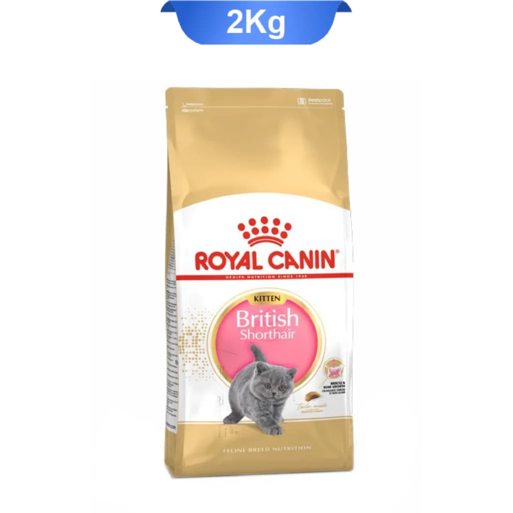 غذای خشک بچه گربه مو کوتاه بریتیش رویال کنین وزن ۲ کیلوگرم