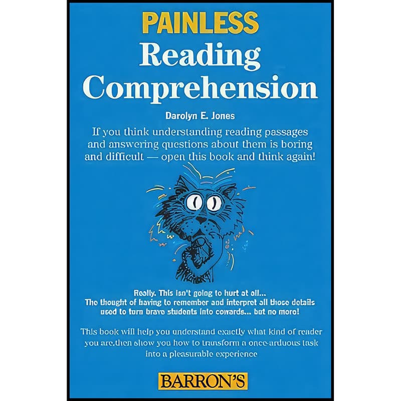 کتاب Painless Reading Comprehension اثر Darolyn Jones انتشارات Barron's Educational Series