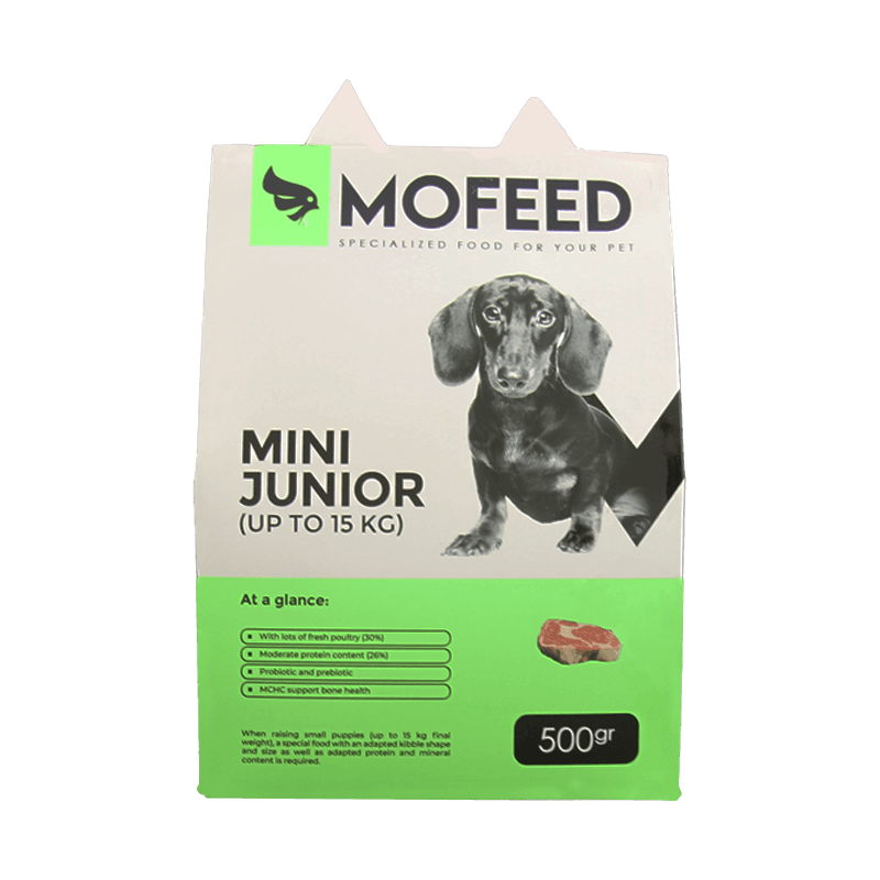 غذای خشک توله سگ مفید مدل نژاد کوچک وزن 500 گرم