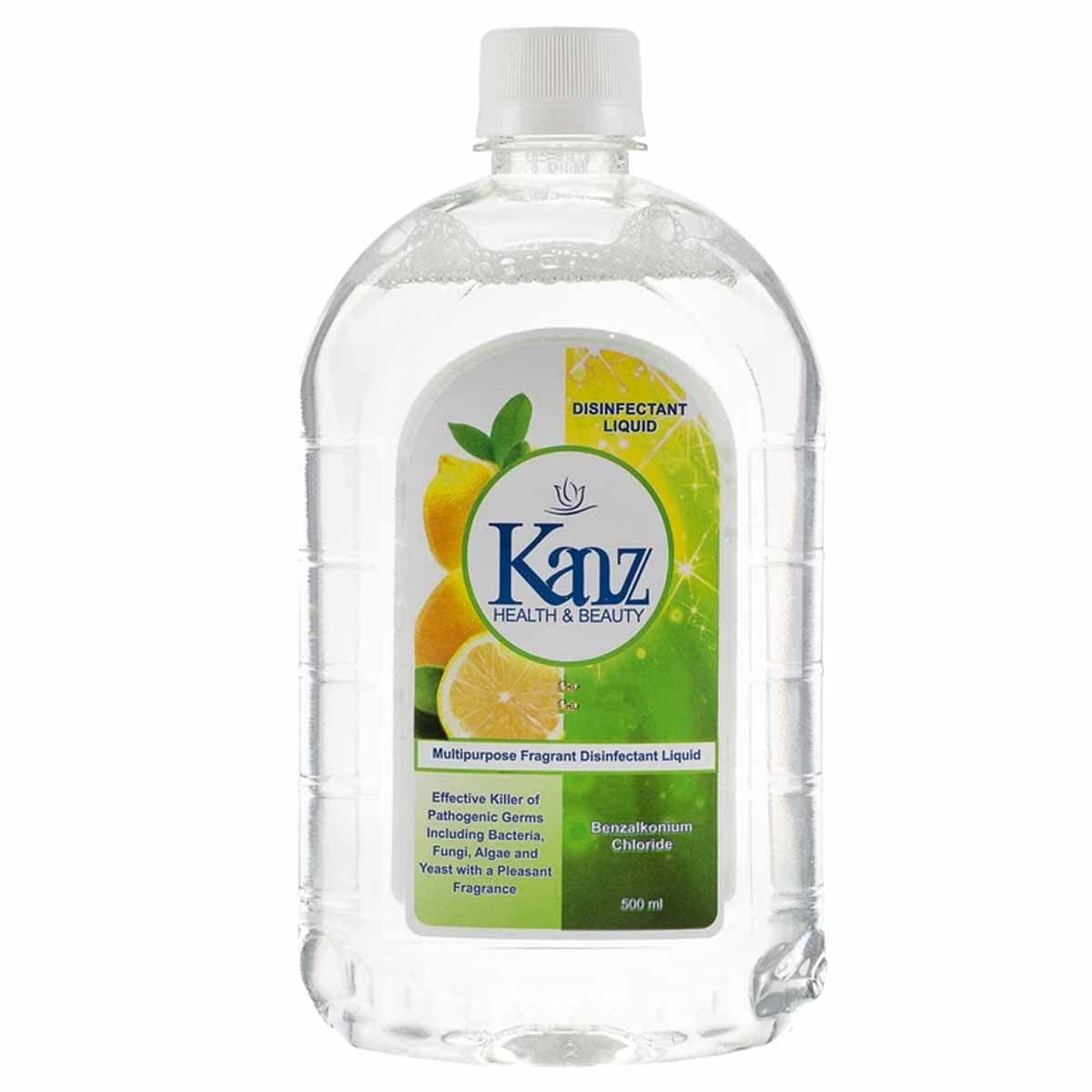 محلول ضدعفونی کننده معطر بی رنگ کنز 500 میلی لیتر
