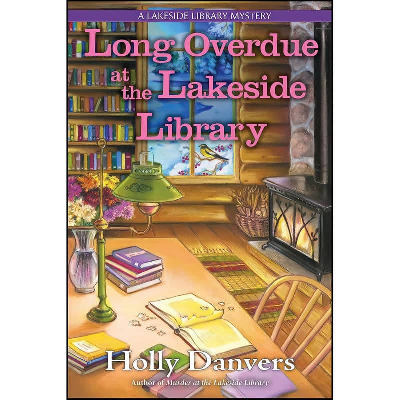 کتاب Long Overdue at the Lakeside Library اثر Holly Danvers انتشارات Crooked Lane Books