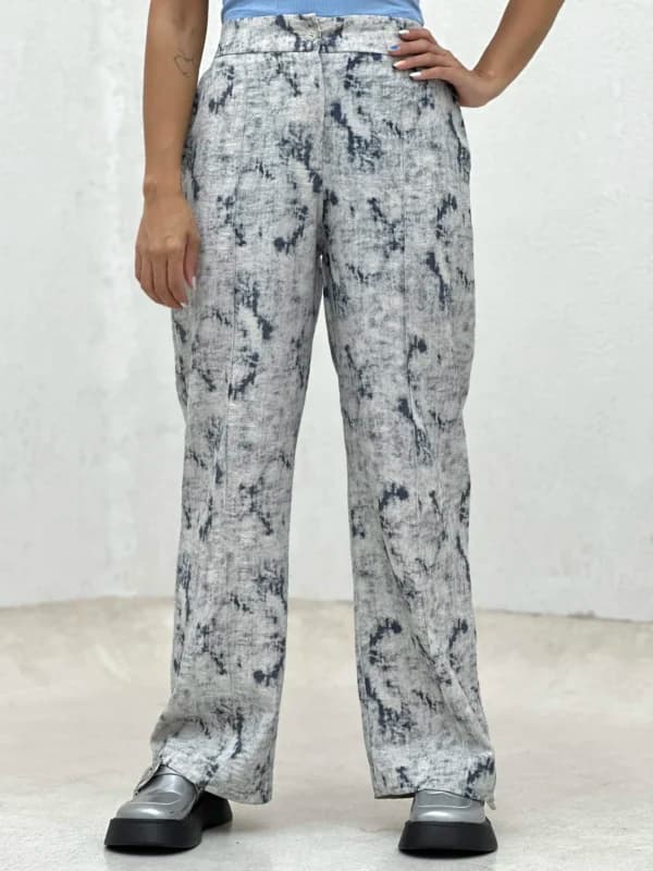 شلوار طرحدار دوجیب