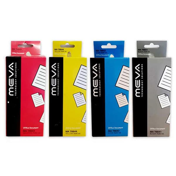 پک کامل جوهر مخزن میوا مدل 003 چهار رنگ