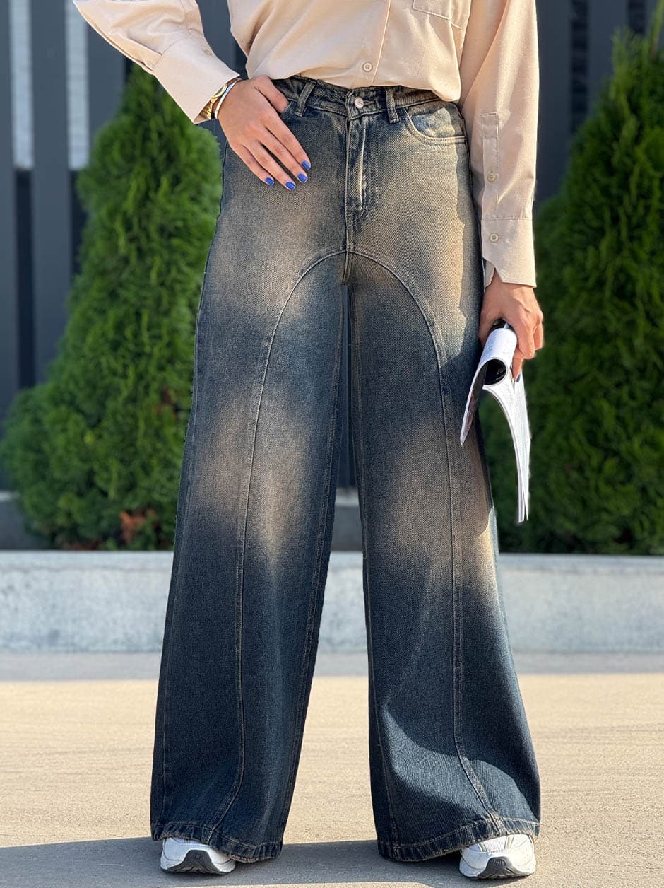 شلوار فول بگ کد 19396