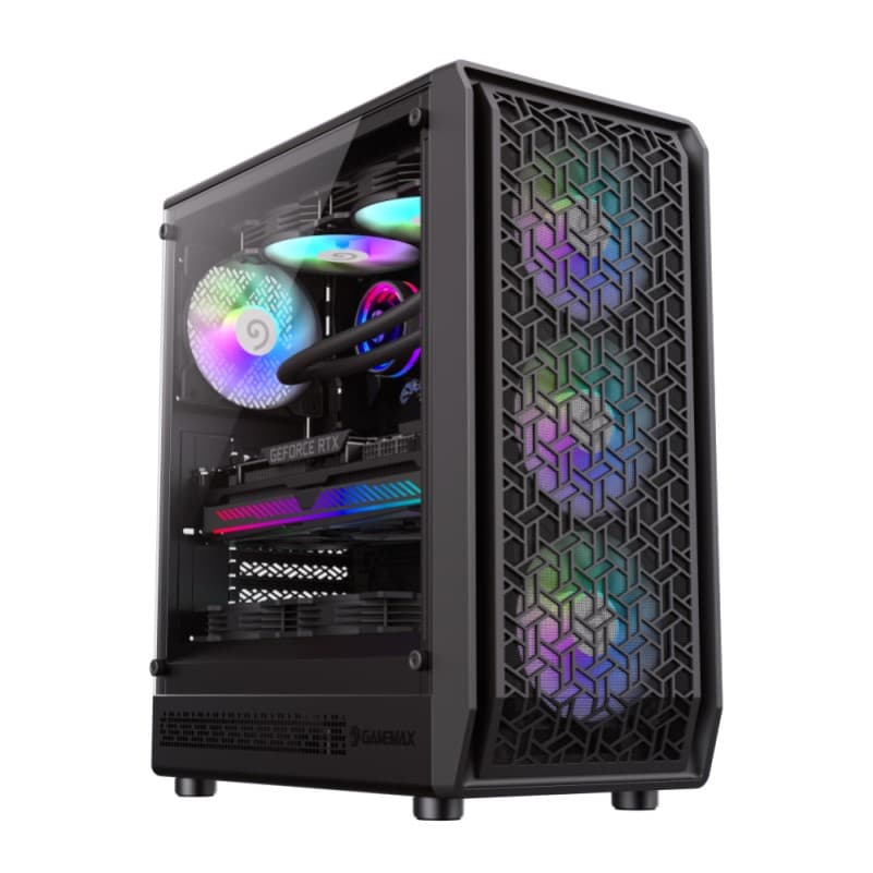 کیس گیمینگ گیم مکس CASE GAMEMAX FORGE AB BLACK