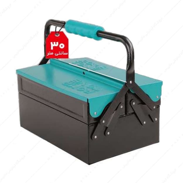 جعبه ابزار دو طبقه اتوماتیک طول 30 سانتی متر کد 9032 روماتون