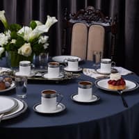 ست قهوه خوری ۶ نفره کاراجا کیت رویال بون 90 میلی