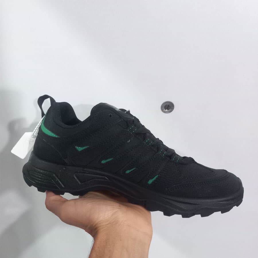 کفش اسپرت مردانه طرح سالامون مشکی سبز