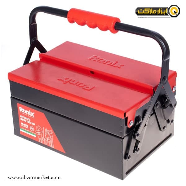 جعبه ابزار فلزی رونیکس 30 سانتی متر مدل RH-9170