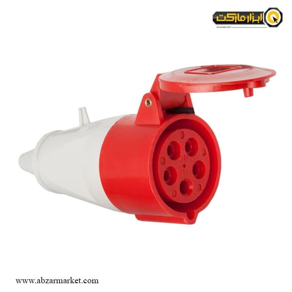 سوکت صنعتی پارت الکتریک مادگی سیار سه فاز 5x16 مدل PRT 585