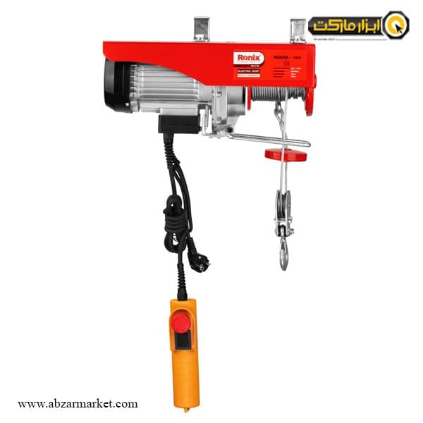 جرثقیل سقفی برقی رونیکس 600 کیلوگرم 18 متری مدل RH-4134
