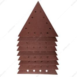 پک 10 عددی کاغذ سنباده مثلثی شپخ قطر 280×280×280میلی متر مش 100 مدل 7903800602 مناسب برای مدل DS930