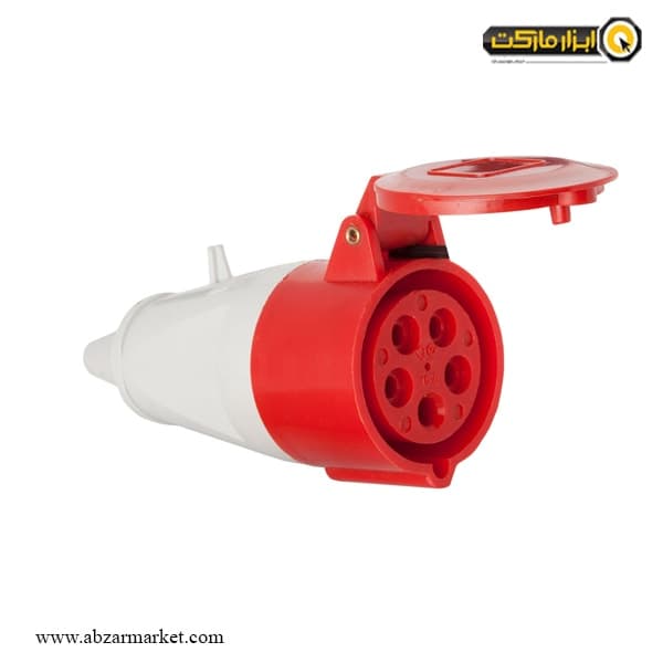 سوکت صنعتی پارت الکتریک مادگی سیار سه فاز 5x32 مدل PRT 610