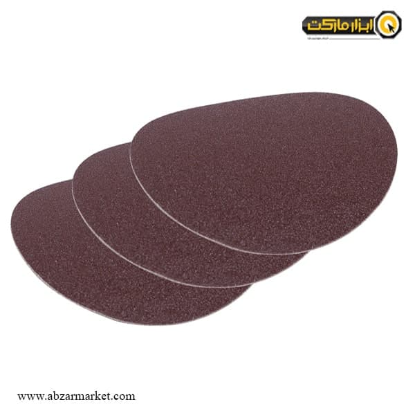 کاغذ سنباده گرد شپخ 125 میلی متر 3 عددی مدل 7903301701