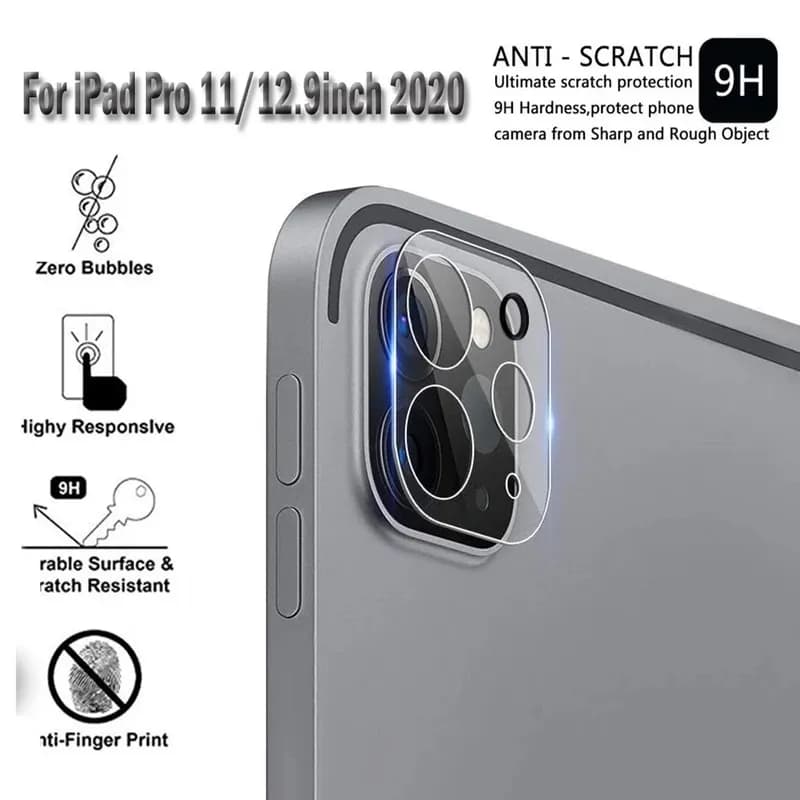 محافظ لنز مدل شیشه ای تبلت اپل iPad Pro 11 / 12.9