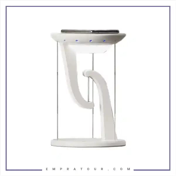 چراغ رومیزی معلق و شارژ وایرلس