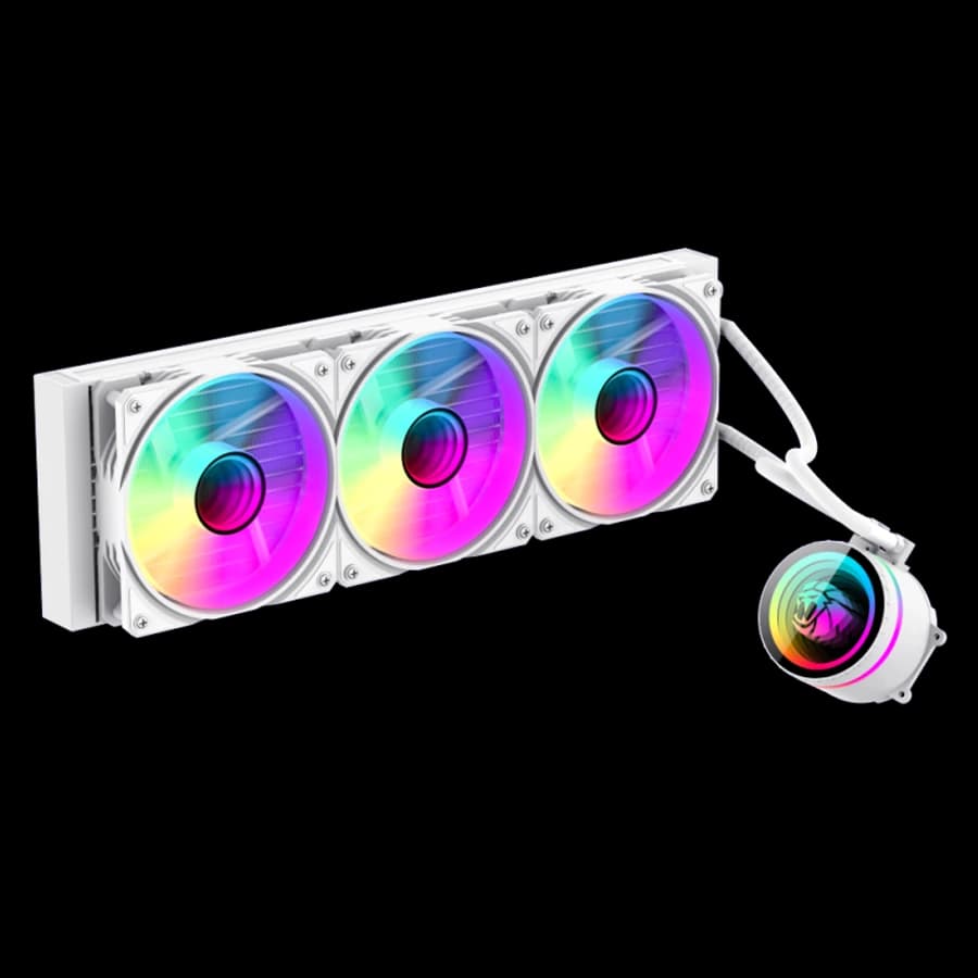 خنک کننده پردازنده مایع گیم مکس GAMEMAX ICEBURG 360 Infinity WH