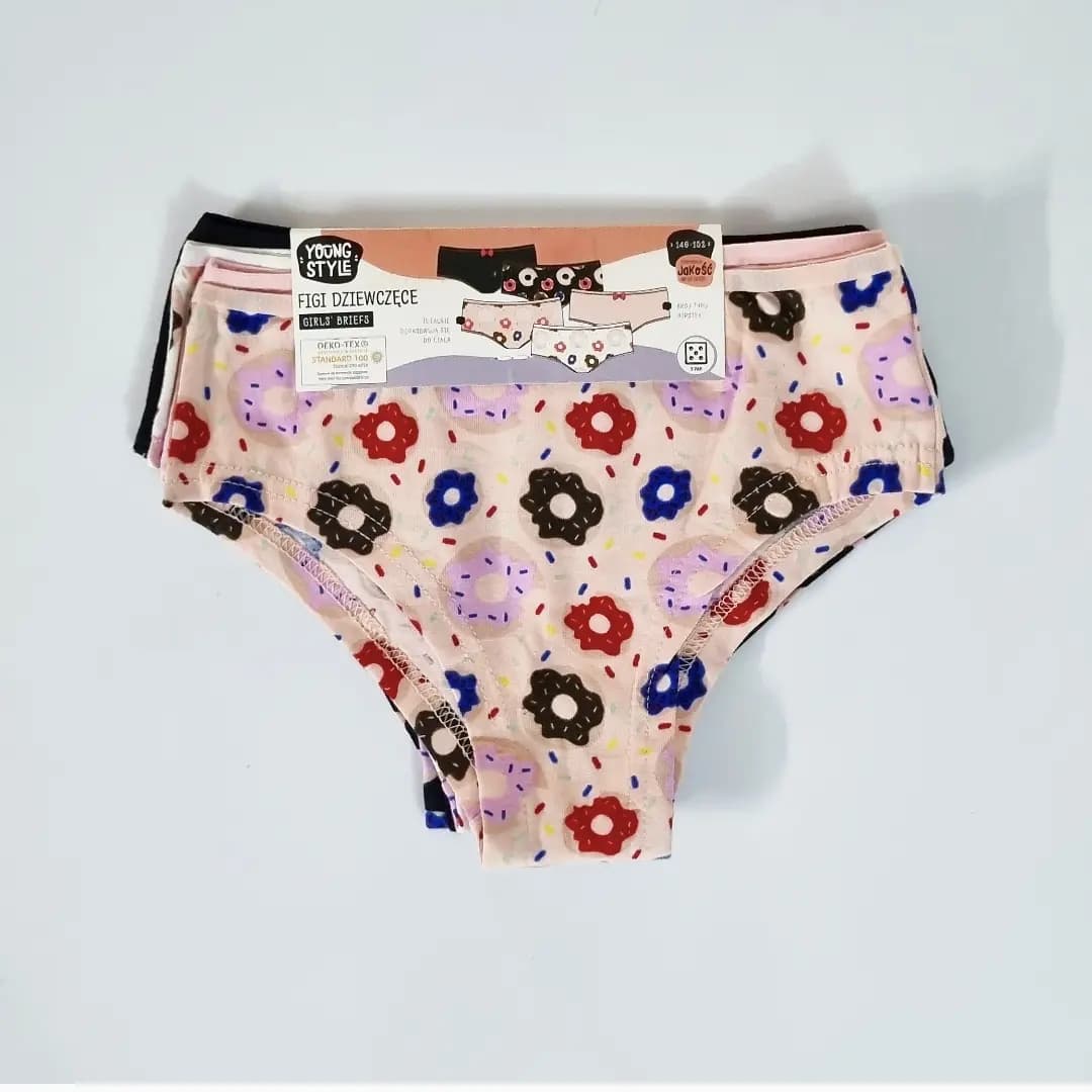 پک ۵ تایی شورت نخی دخترانه آلمانی