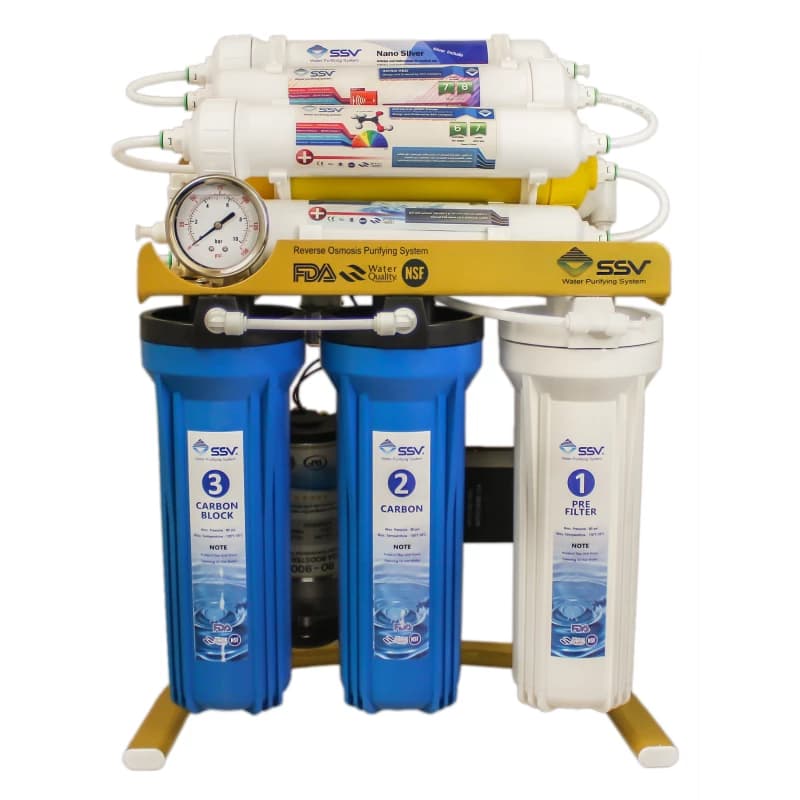 دستگاه تصفیه کننده آب اس اس وی مدل GoldenBlue x1150